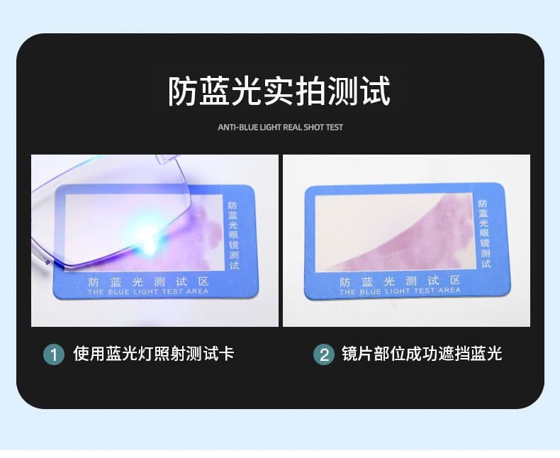 切边折叠老花镜