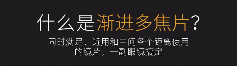 半框变色多焦点老花镜 男士