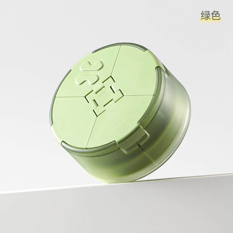 药盒水杯二合一多功能收纳(颜色随机)