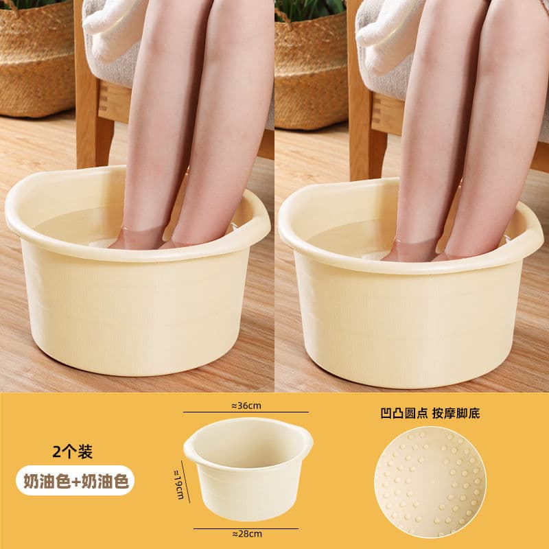 塑料加厚泡脚桶（颜色随机）