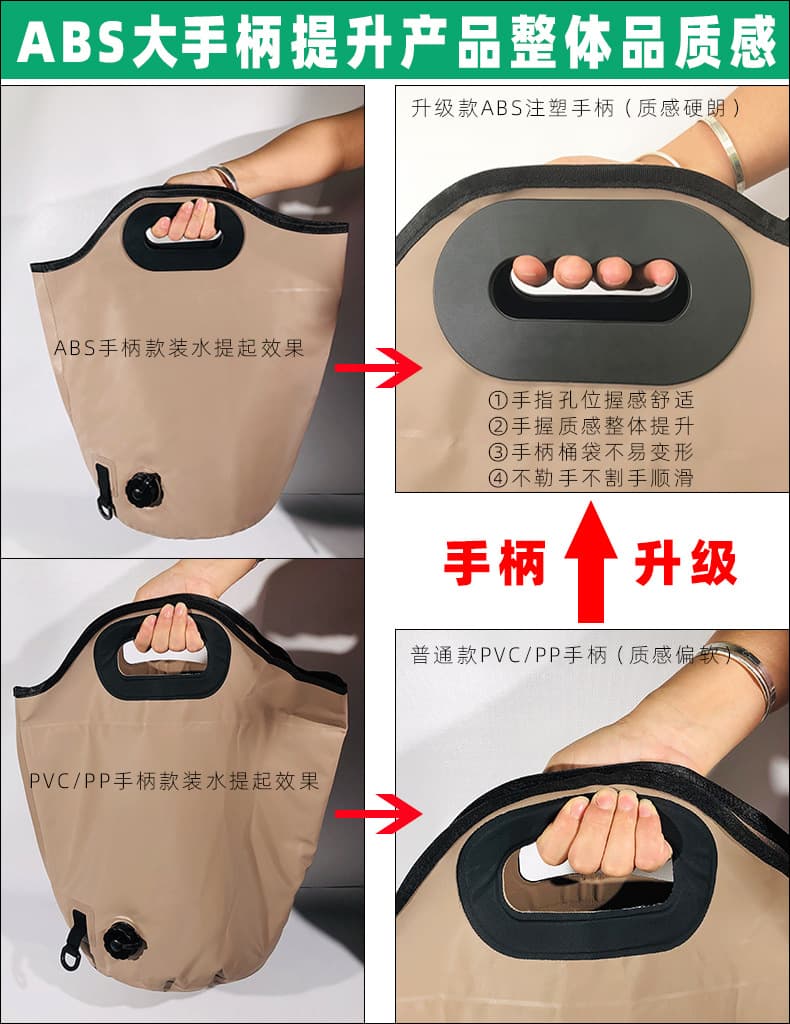 加深保温折叠泡脚桶(颜色随机)