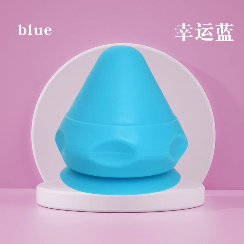 硅胶吸盘按摩锥 足底肩颈用(颜色随机)