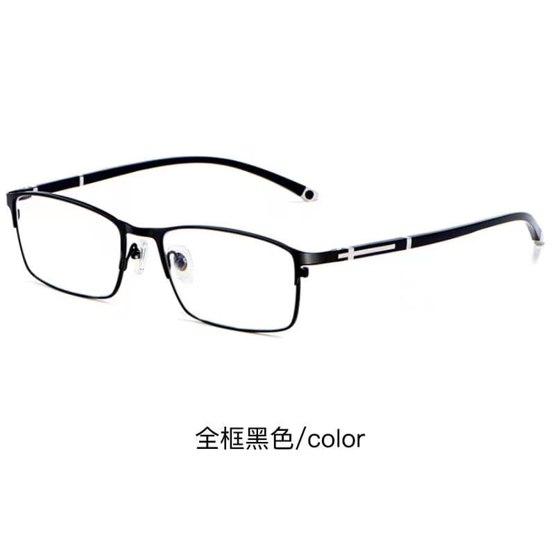 男士防蓝光老花镜 黑框简约