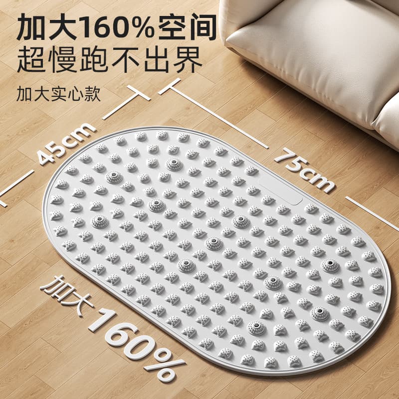 加大软胶指压足底按摩垫