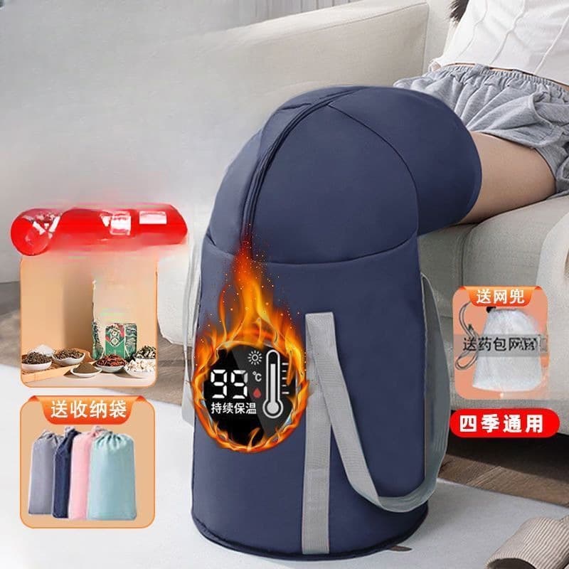 深筒折叠泡脚袋（颜色随机）