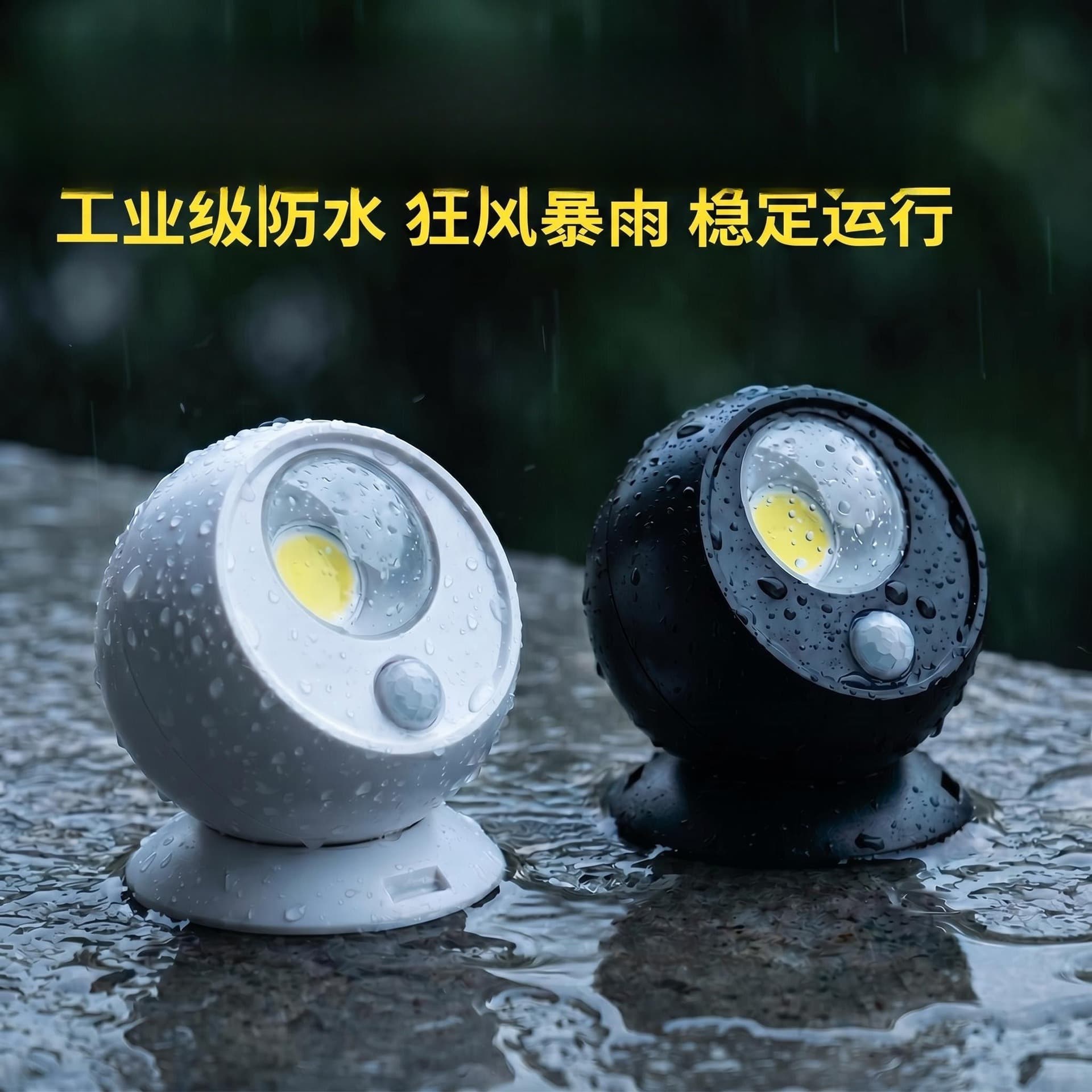 人体感应小夜灯 干电池款（颜色随机）