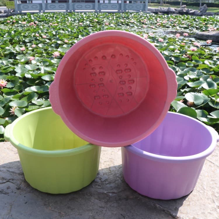 加厚塑料足浴盆 大容量