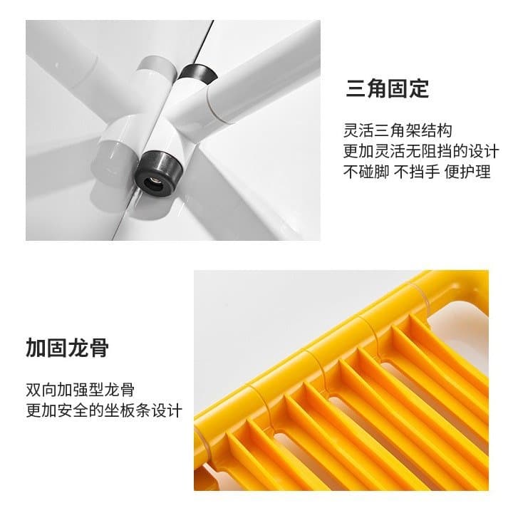 壁挂折叠淋浴凳 浴室防滑座椅