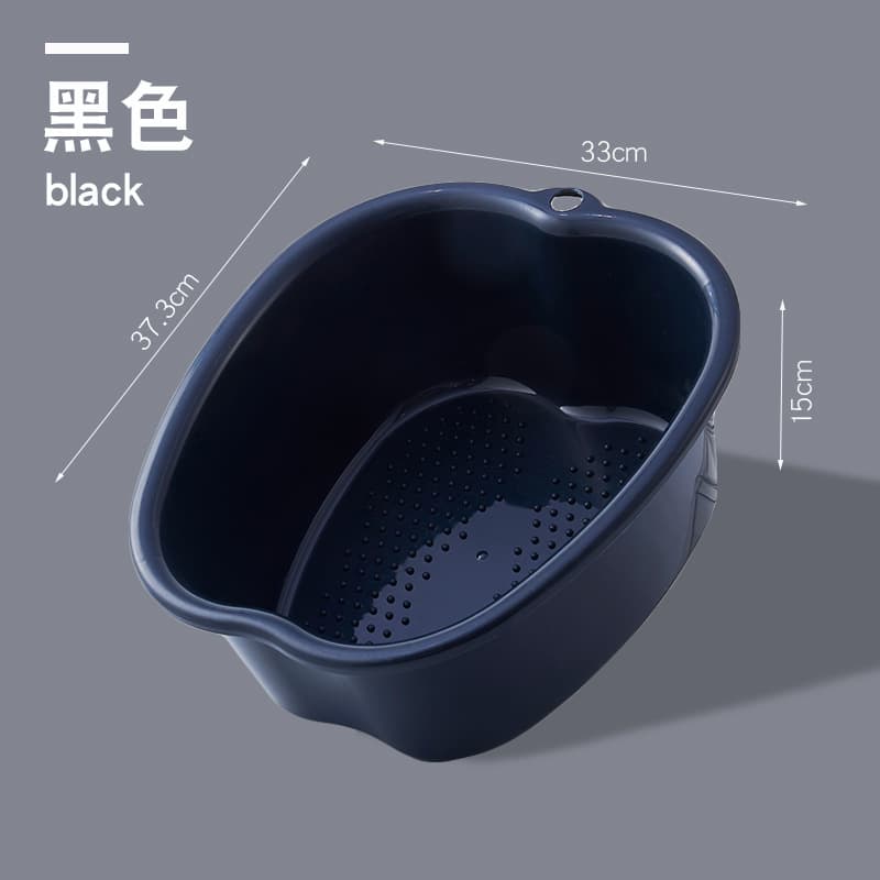 加厚塑料足浴盆(颜色随机)