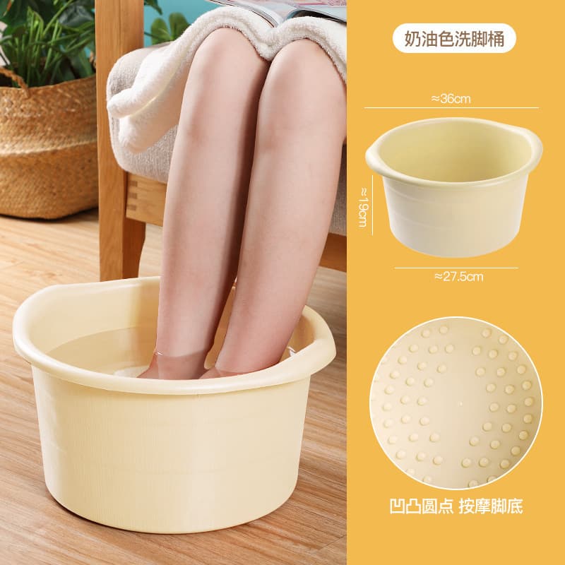 加厚保温泡脚盆 家用洗脚桶