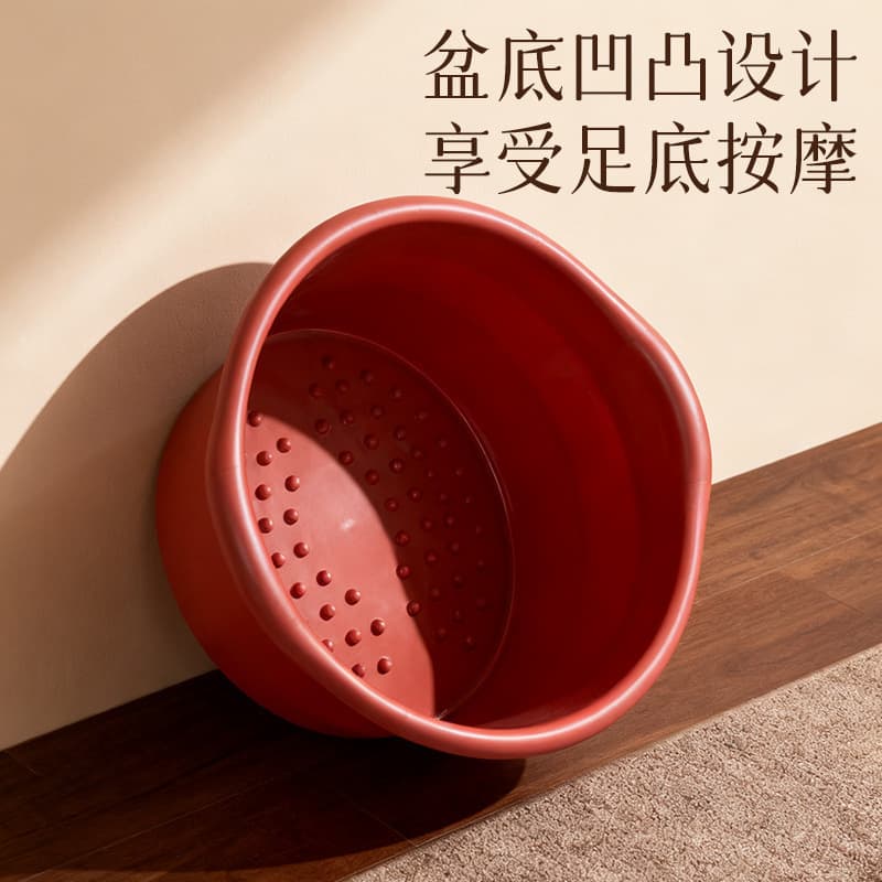 加厚保温泡脚盆 家用洗脚桶