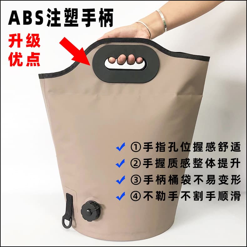 加深保温折叠泡脚桶(颜色随机)