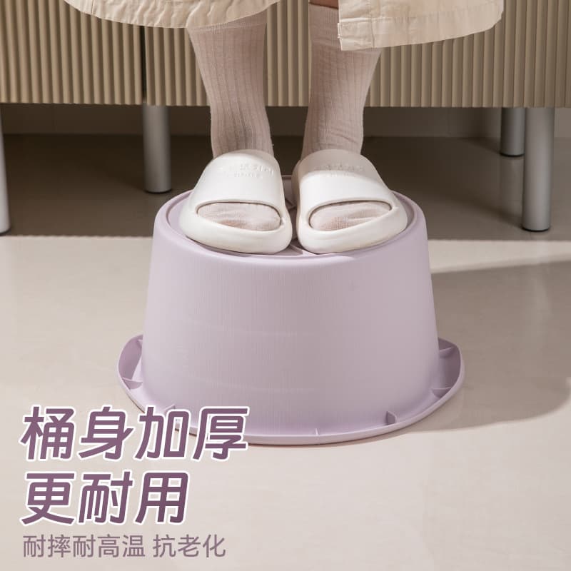 塑料加厚足浴盆(颜色随机)