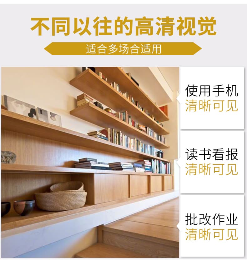 黑框防蓝光折叠老花镜