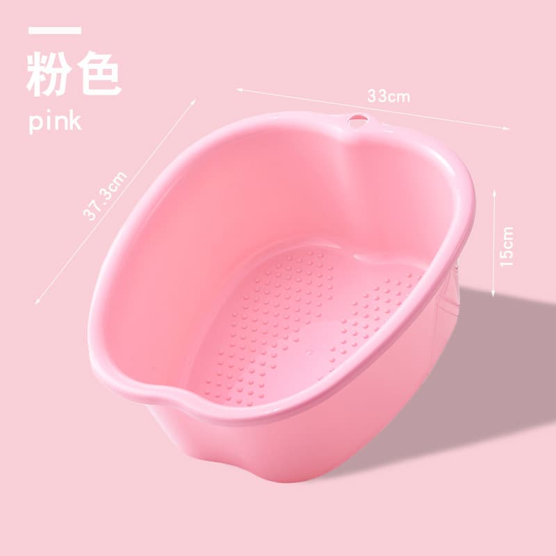 加厚塑料足浴盆(颜色随机)
