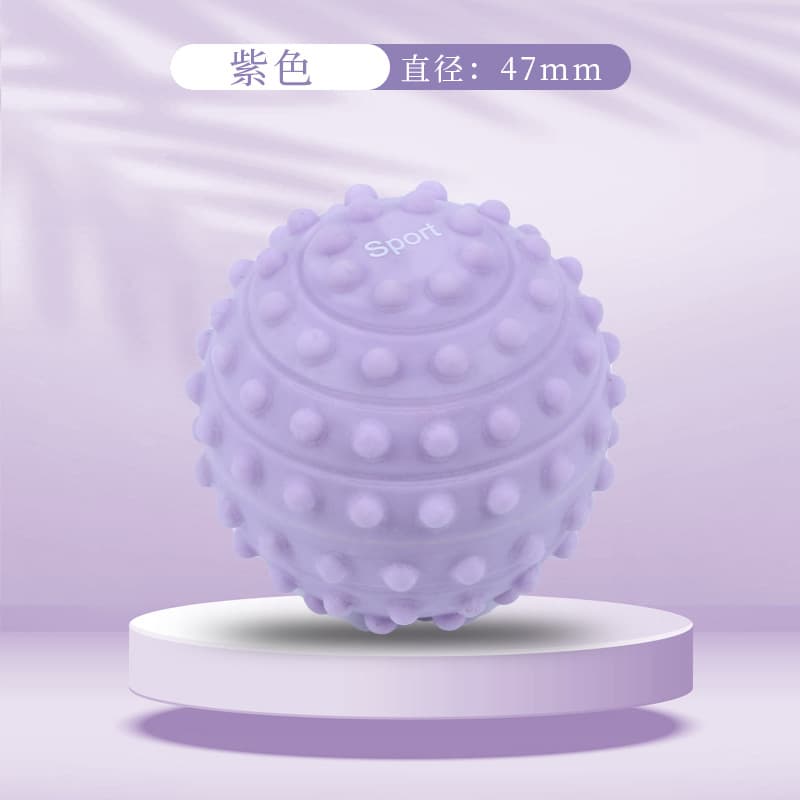 硅胶按摩球 手部足底(颜色随机)