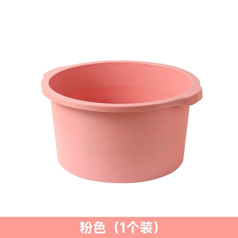 塑料加厚洗脚盆(颜色随机)