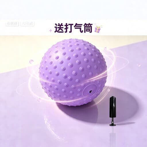 带刺按摩球 足底肩颈放松(颜色随机)