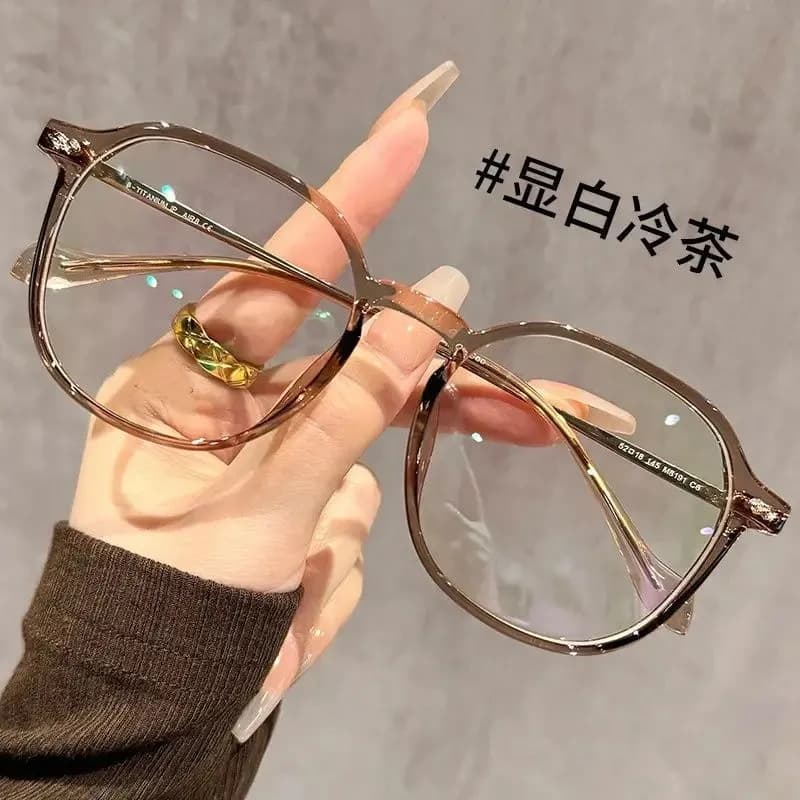 变色多焦点老花镜 防蓝光