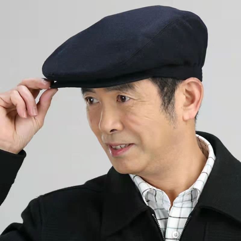 中老年男士前进帽 春秋保暖