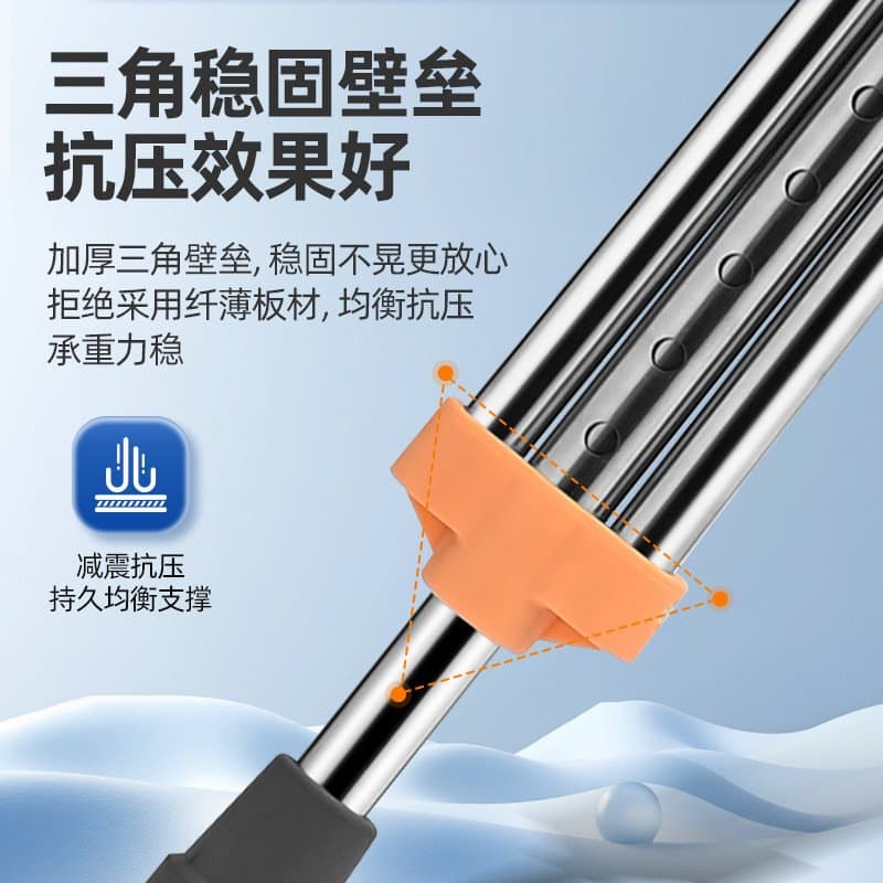 腋下拐杖 可调节高度 防滑脚垫