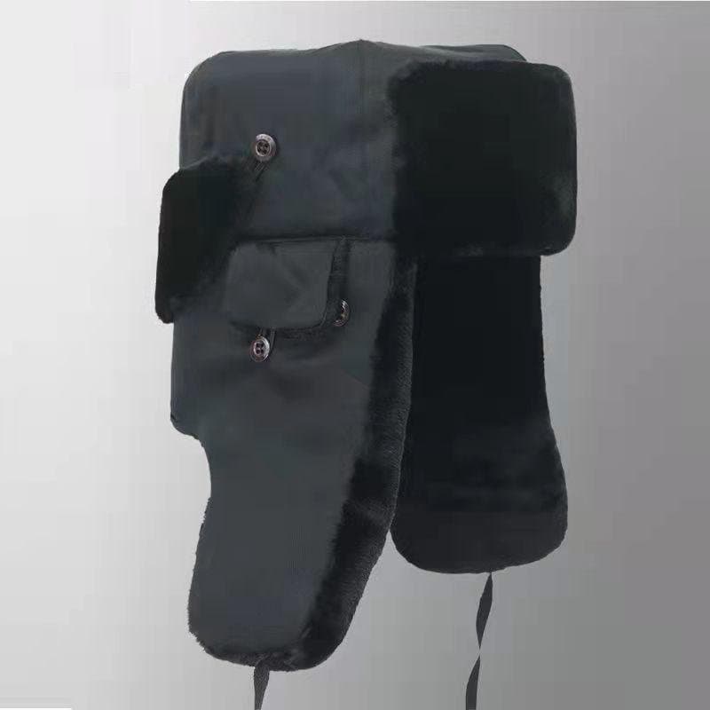 加厚加绒雷锋帽 护耳保暖冬帽