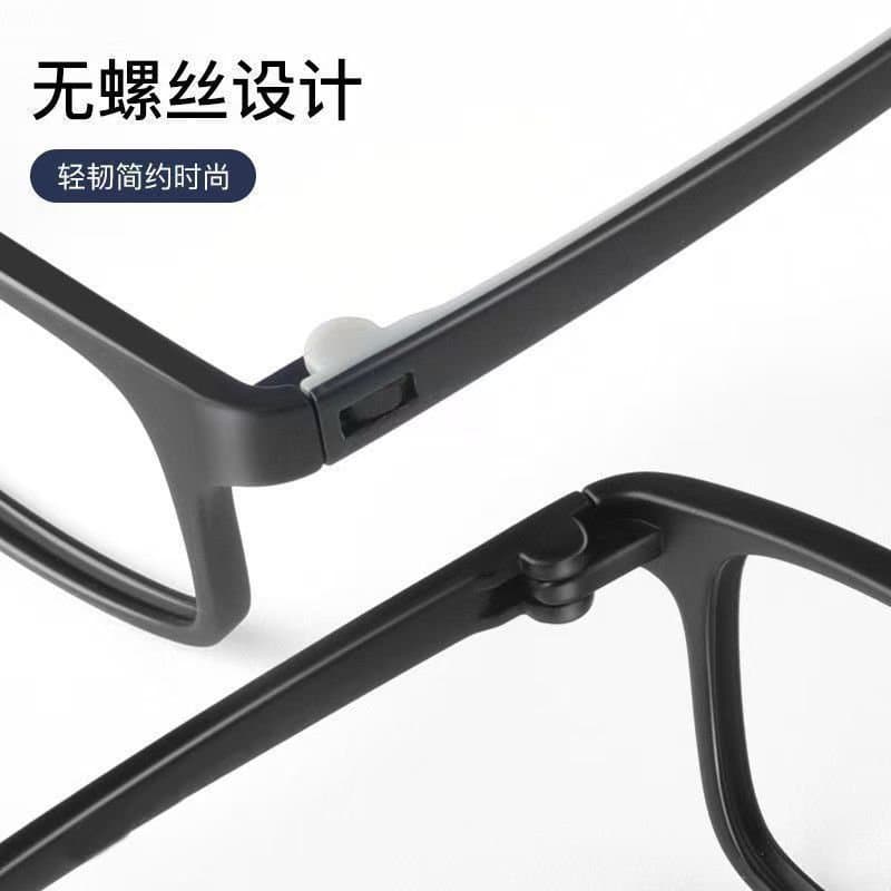 轻便TR90老花镜 无螺丝方框