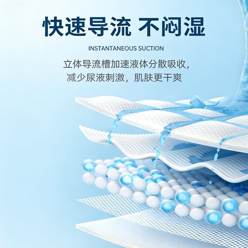 成人拉拉裤 老人尿不湿 透气