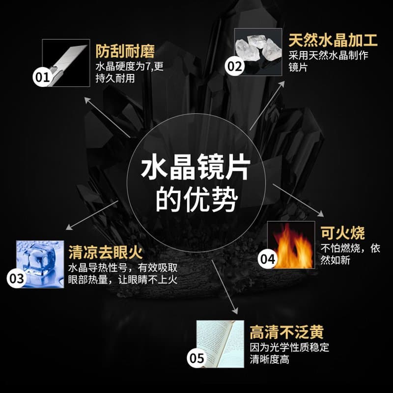 金属框老花镜 多种度数可选