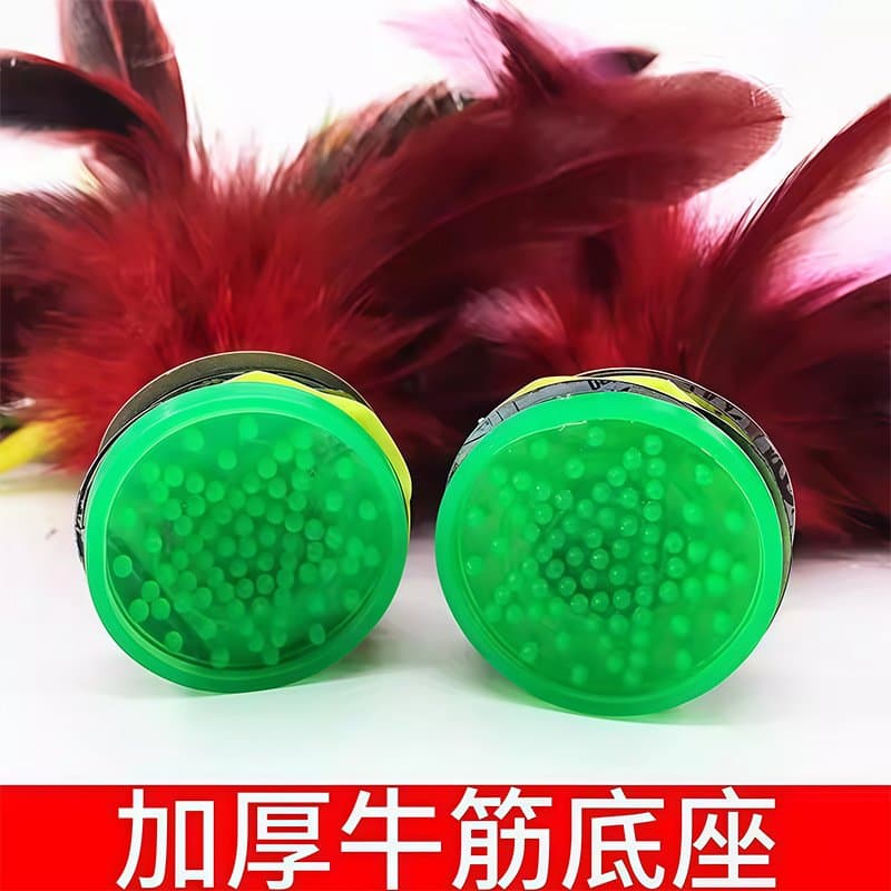 鸡毛毽子 户外健身踢毽
